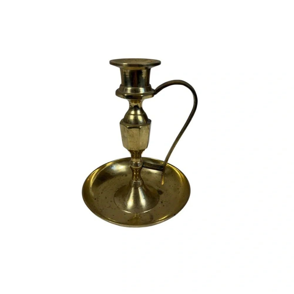Vintage Brass‎ Candle Holder